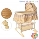 Кровать детская M 1542 коричневая